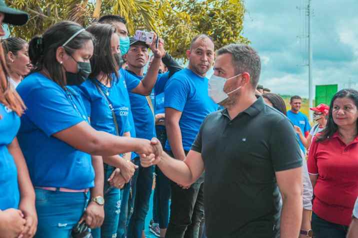 Gobernador Luis Marcanos inaugura Peaje de Unare
